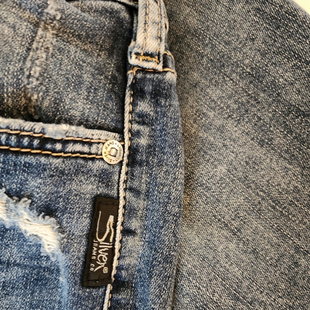 Silver Jeans Elyse Mid-rise Slim Boot Cut Women's Jeans - Picture 6 of 7